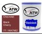 Preview: Chevrolet, Black Cherry, 77 / WA7562: 500ml Lackdose, von ATW Autoteile West.